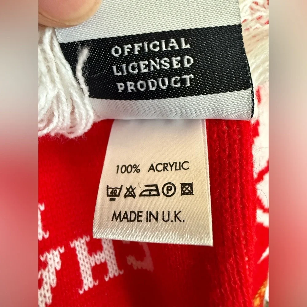 Manchester United FC Champions League Scarf – Moscow Final 2008